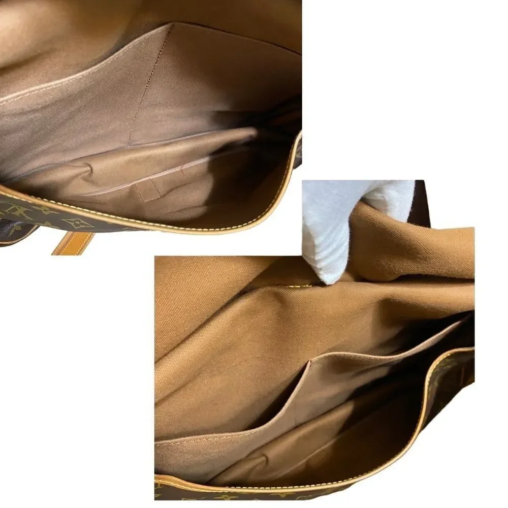 LOUIS VUITTON Monogram Saumur 35 Shoulder/Crossbody Bag 💼 8901VI - Picture 15 of 16